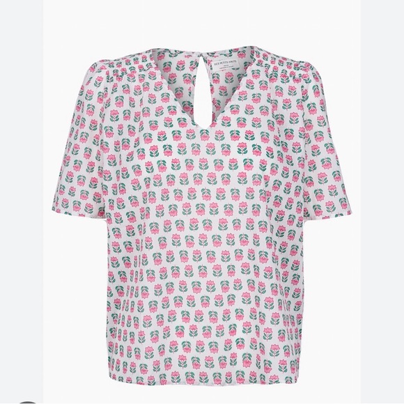 Des Petits Hauts cotton blouse t S - Picture 2 of 10